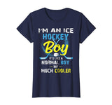 Funny Hockey Shirts For Kids, Normal Boy But Much Cooler Tee
