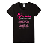 Glamma Funny Definition Shirt, Gift for Grandma
