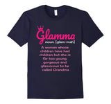 Glamma Funny Definition Shirt, Gift for Grandma