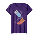 PURRITO BURRITO CAT Shirt, Funny Food Cats Lover T Shirt
