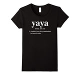 Yaya Definition Cool Grandma Funny T-Shirt