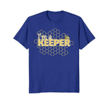 Bee t shirt I'm a Keeper funny beekeeper tee