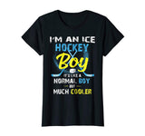 Funny Hockey Shirts For Kids, Normal Boy But Much Cooler Tee