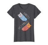 PURRITO BURRITO CAT Shirt, Funny Food Cats Lover T Shirt