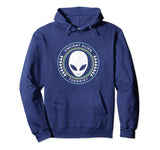 Ancient Alien Theorist Alien Head Funny Hoodie