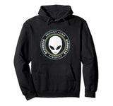Ancient Alien Theorist Alien Head Funny Hoodie