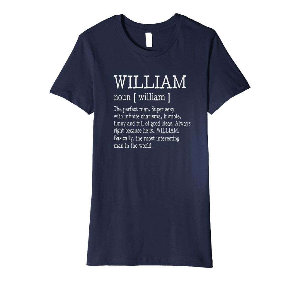 Adult Definition - First Name William Men T-Shirt Funny