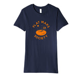 &quot;Flat Mars Society&quot; Funny, Space, Topical, Graphic T-Shirt
