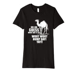 Hump Day T Shirt Pun Camels Jokes Funny