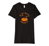 &quot;Flat Mars Society&quot; Funny, Space, Topical, Graphic T-Shirt