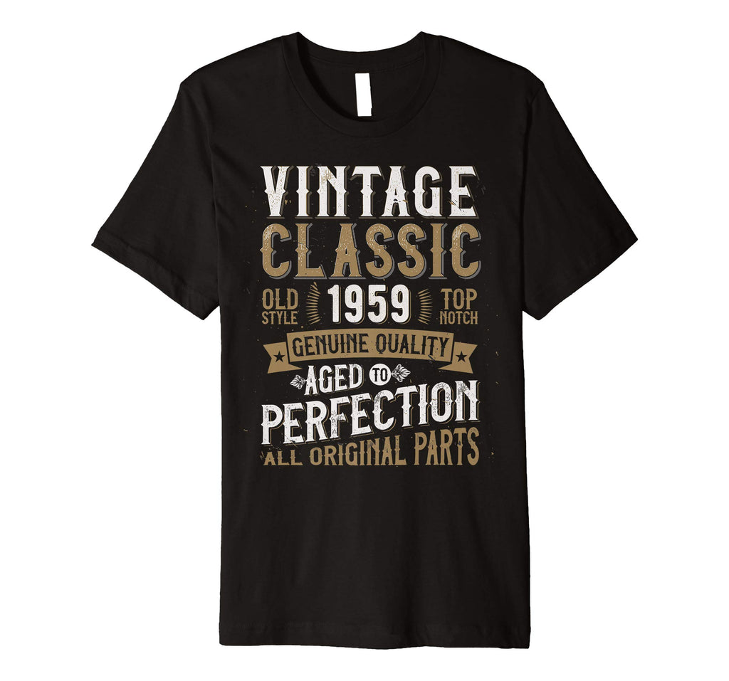 60 years Birthday T-Shirt 1959 Funny Aged Distressed Tshirt