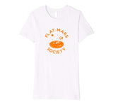&quot;Flat Mars Society&quot; Funny, Space, Topical, Graphic T-Shirt