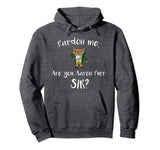 Are you Aaron Purr Sir? Funny Cat Hoodie Hooded Sweatshirt