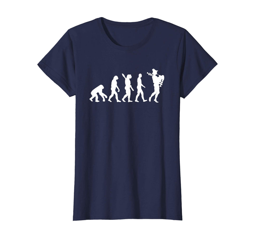 Bagpiper Evolution Funny Bagpipes T-Shirt