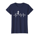 Athletics Heartbeat Pulse Shirt - Funny Running T-Shirt