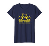 38 Miles Per Burrito T-Shirt | Funny Bike Shirt