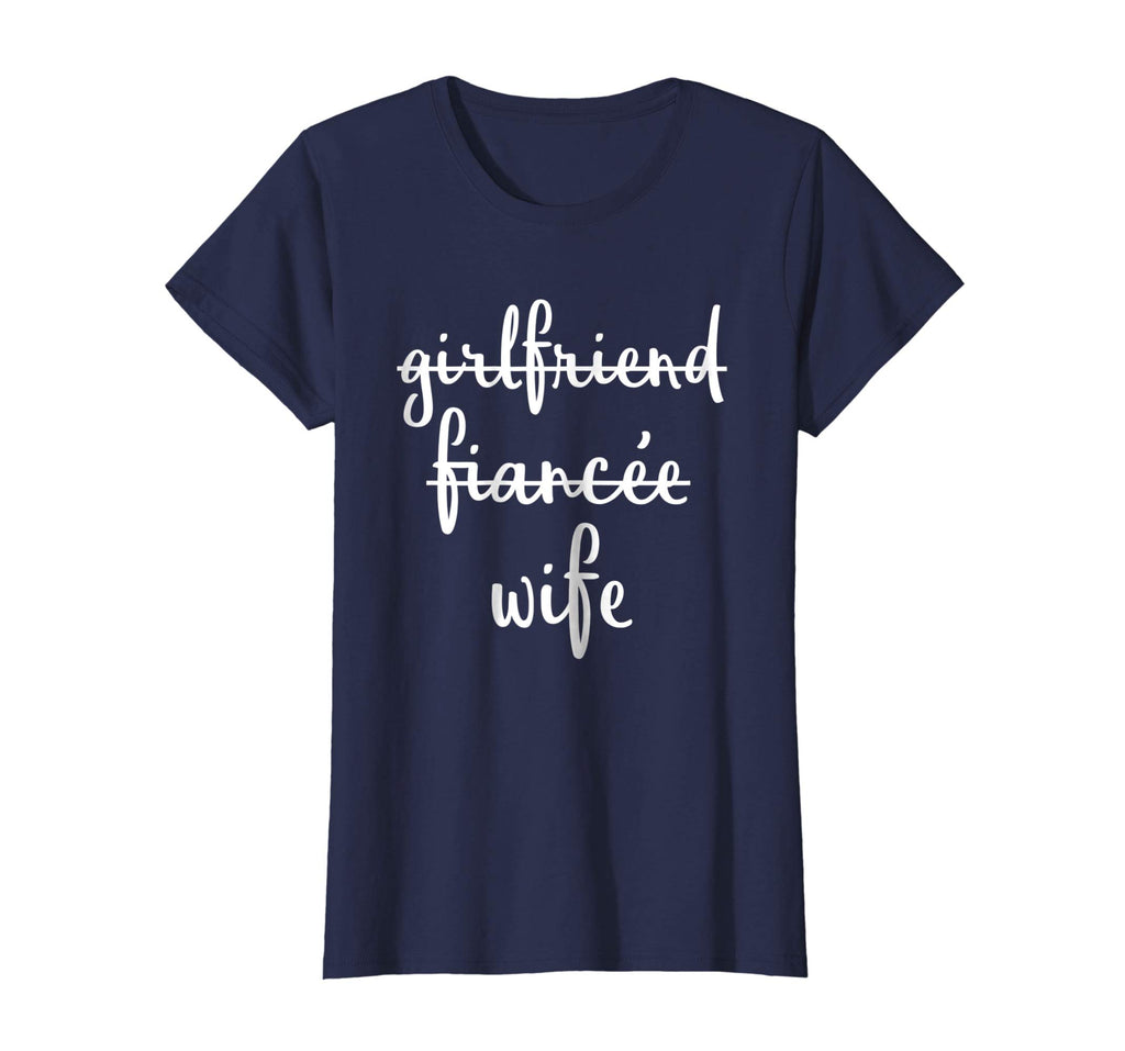 Girlfriend Fiancee Wife Funny Engagement Party T Shirt