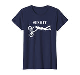 &quot;Send It&quot; BMX Bike Biking Funny T-Shirt