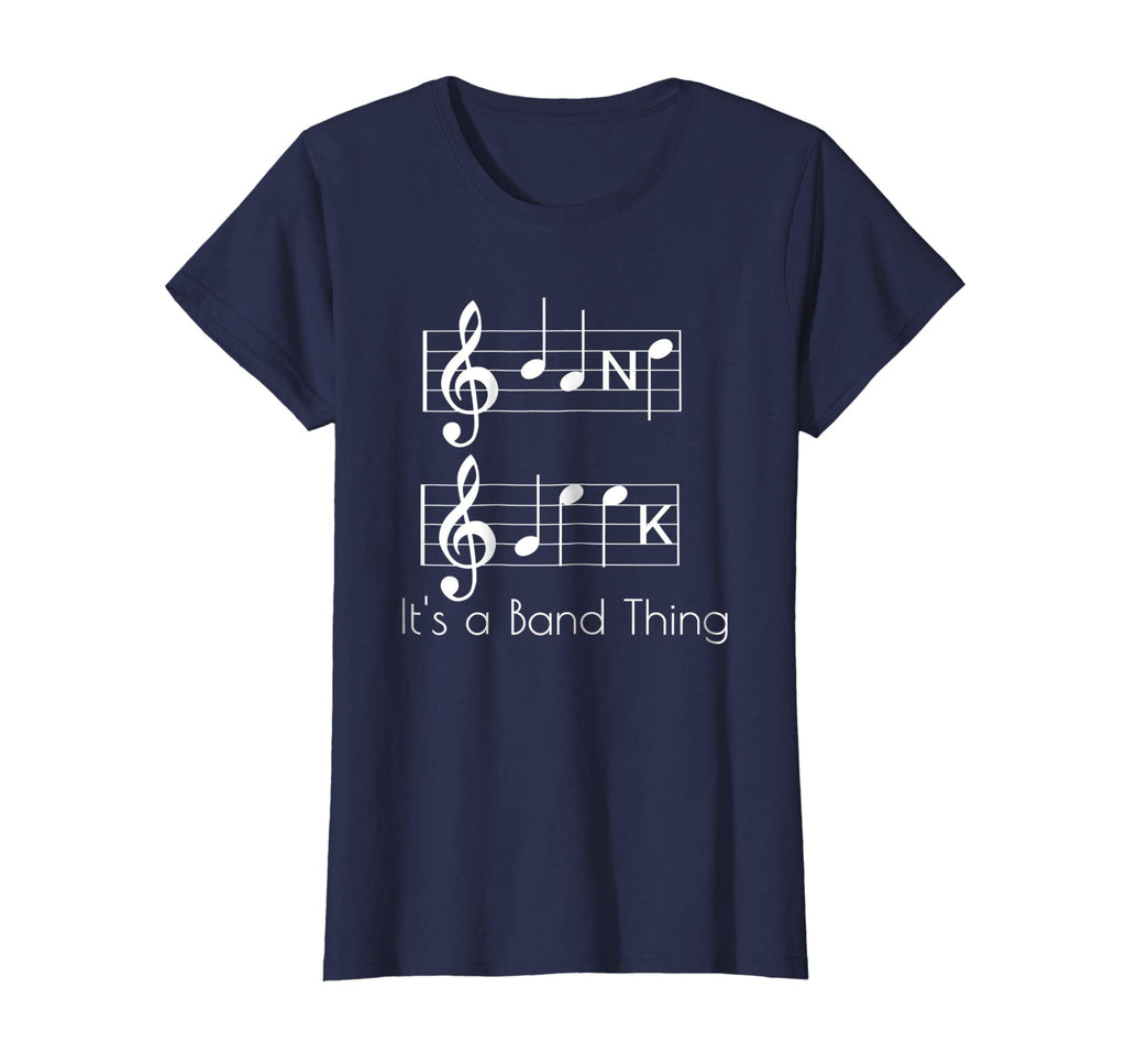 Band Geek Music Notes Spelling Funny T-Shirt for Musicians