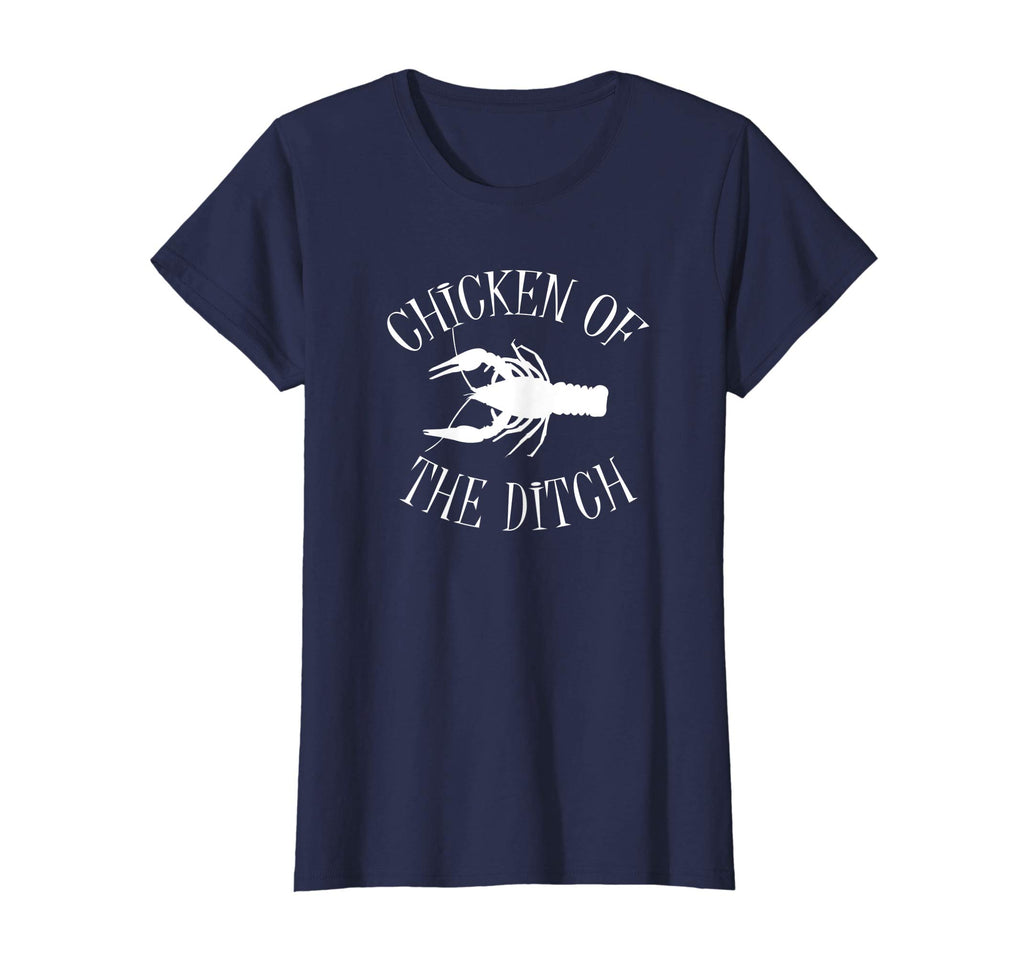 BDAZ Funny Crawfish Chicken Of The Ditch T-Shirt Cajun Gift