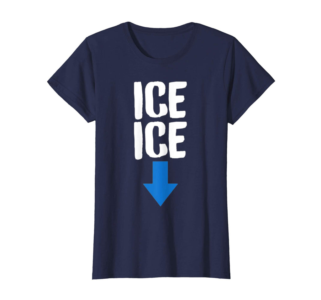 Ice Twice Pregnancy Announcement Funny T-Shirt