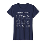 Fencing Funny T-Shirt - Don't Cartoon Tee &amp; Gift
