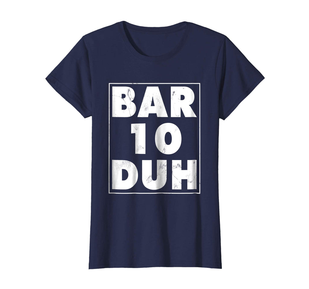 Funny Bartender Shirt Men Bar Ten Duh Tshirt Bartending Gift