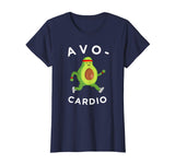 Funny Avocado Cardio T-Shirt, Running Avo Cardio Tee