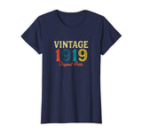 Vintage 1919 99th Birthday Funny T-Shirt