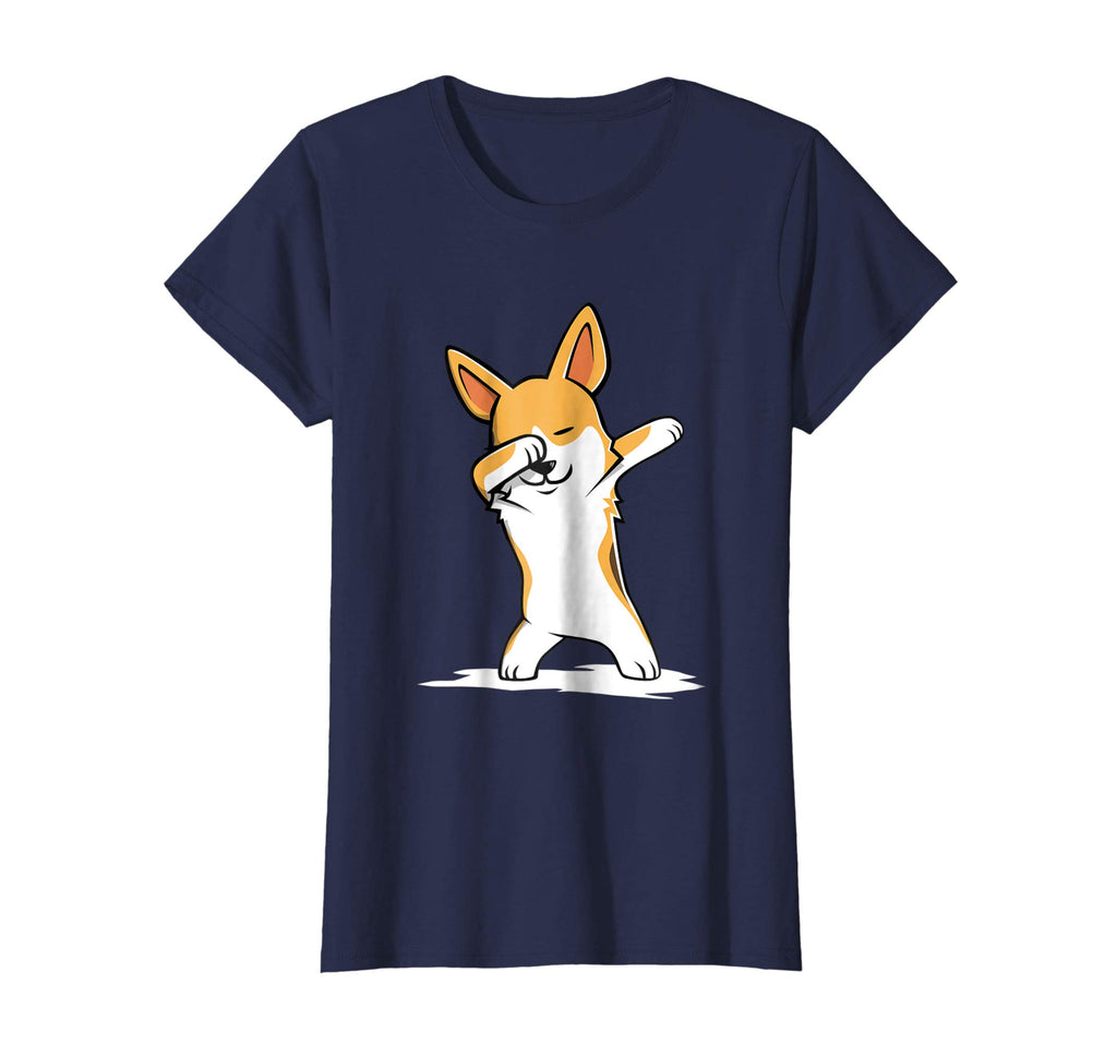 Corgi Cute Dabbing T-Shirt Funny Dab Dance Gift Shirt