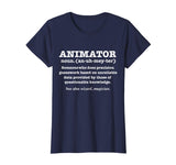 Animator Definition Funny t-shirt Animation Student Gift