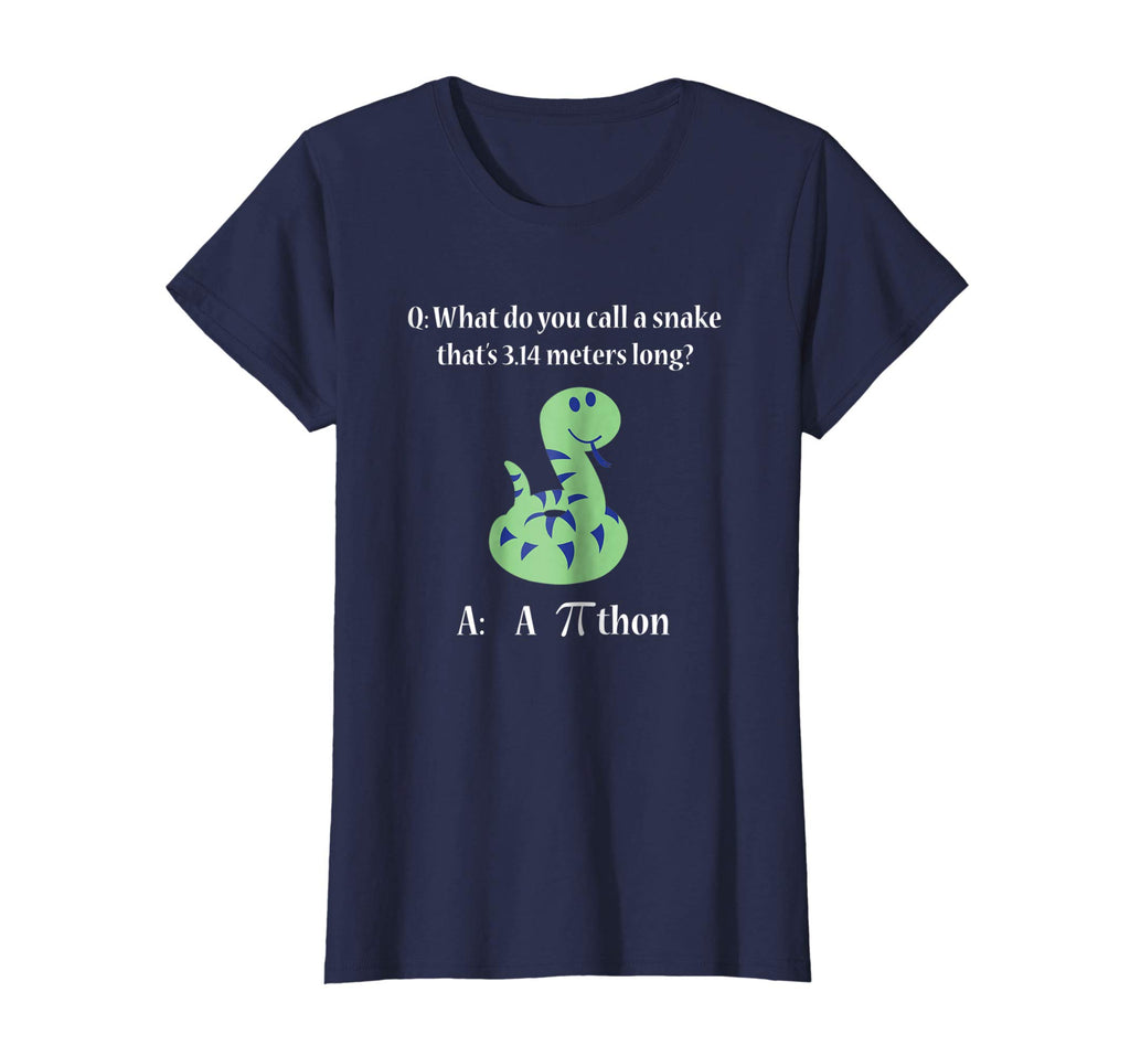 Funny Math Joke Shirt-Snake Pi Number for Math Lovers