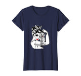 Bichon Frise Strong Lady T-shirt Funny Mom Birthday Gift