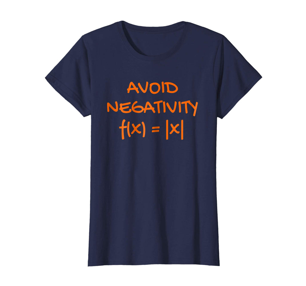 Avoid Negativity Shirt Funny Math Problem Engineer Gift Tee