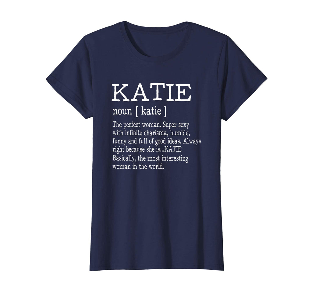 Adult Definition - First Name Katie - Ladies T-Shirt Funny