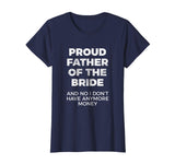 Funny Gift for Father of Bride Tshirt