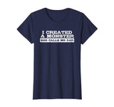 Funny Tshirt Gift for Dad from Daughter First Father's Day