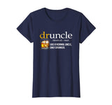Druncle Funny Drunk Drinking Uncle T-Shirt