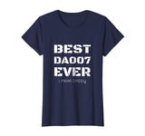 Best Daddy Ever Funny Fathers Day Gift for Dads 007 T shirts