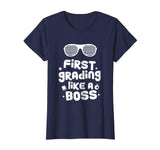 1st Grade Boss School Funny Boys First Grade Cool Tee Shirt