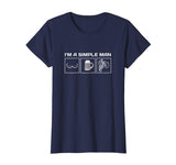 Boobs Beer Funny Motocross T-shirt Dirt Bike Racer Dad MotoX