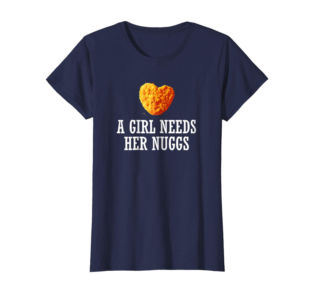 A Girl Needs Her Nuggs Shirt, Funny Heart Nugget Gift 2