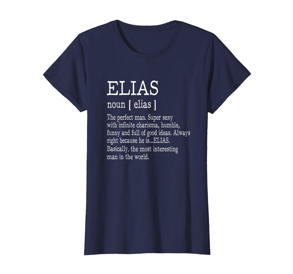 Adult Definition - First Name Elias Men T-Shirt Funny