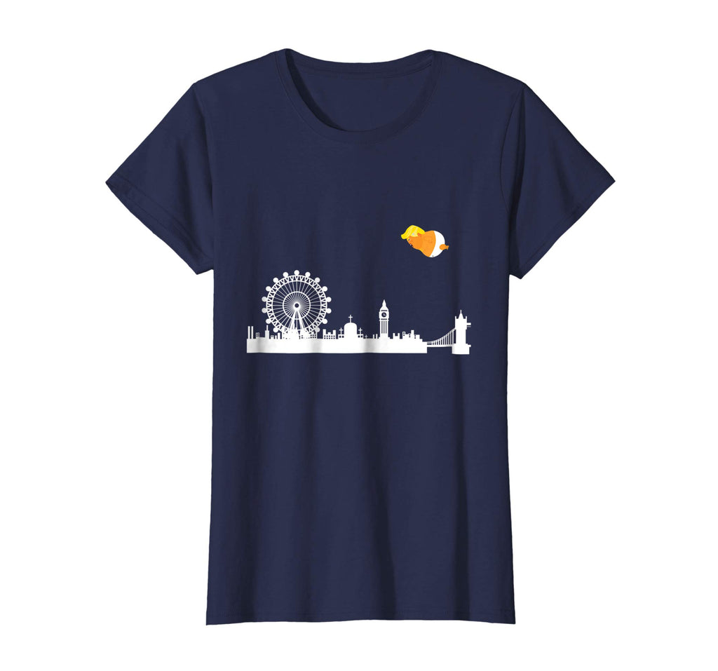 Baby Trump Balloon London Anti Trump Funny T-Shirt