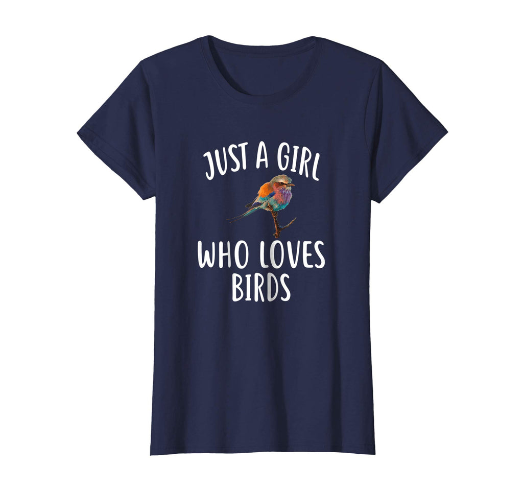 Just A Girl who loves BIRDS T-Shirt Funny BIRD Tee