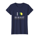 I Love Sukkot Funny Shirt - With The Four Species and Citron