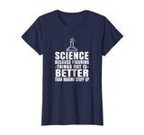 Figuring Things Out Funny Science Themed T-Shirt