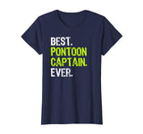 Pontoon Boat Gift Shirt - Captain Funny Boat Lake Shirt Men