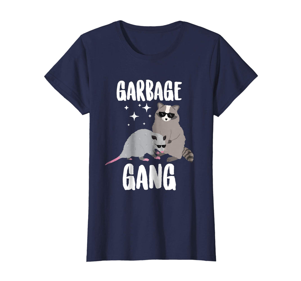 Opossum And Raccoon Shirt Garbage Gang Funny Animals T-shirt