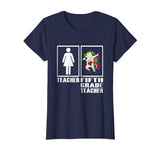 Funny Unicorn Dabbing Fifth Grade Teachers TShirt Gifts